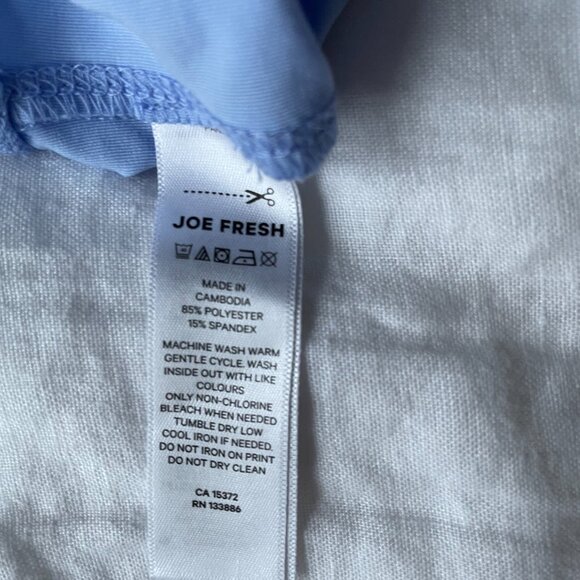 Joe Fresh x Sasha Exeter Workout Crop Top Medium - Picture 3 of 5